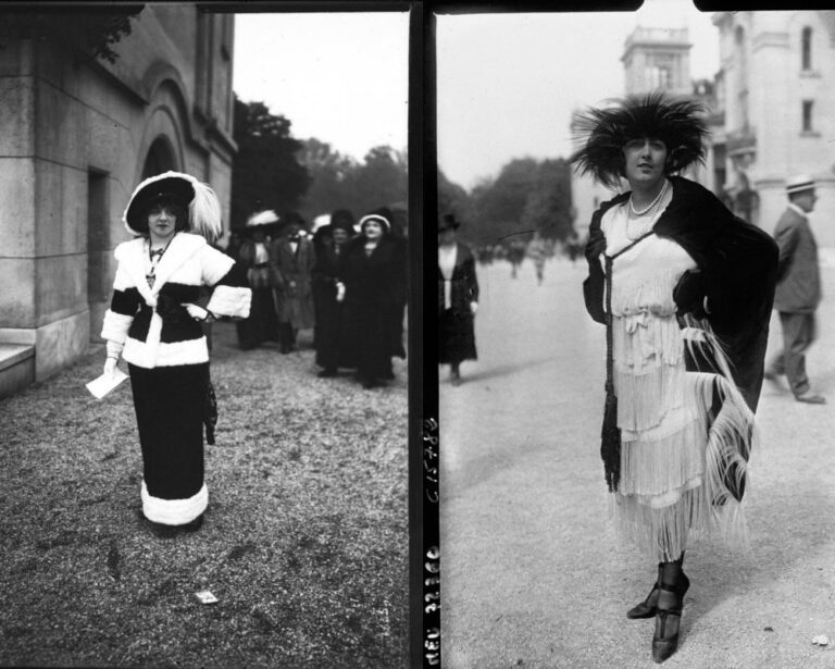 1910 Kadın Modasının Cesur Tarzını Gözler Önüne Seren Paris’te Çekilmiş 26 Fotoğraf