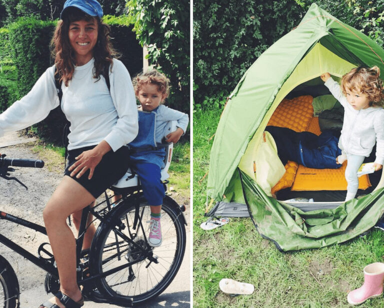 3,5 Yaşındaki Kızıyla Birlikte Kuzey Avrupa’yı Bisikletle Gezen Kadın: İrem Çağıl